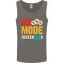 DJ Mode On DJing Music Mens Vest Tank Top Charcoal