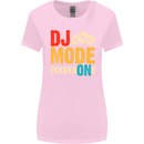 DJ Mode On DJing Music Womens Wider Cut T-Shirt Light Pink