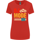 DJ Mode On DJing Music Womens Wider Cut T-Shirt Red