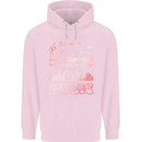 DJ Music Tekno Dance Rave Acid House Childrens Kids Hoodie Light Pink