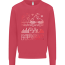 DJ Music Tekno Dance Rave Acid House Kids Sweatshirt Jumper Heliconia