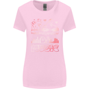 DJ Music Tekno Dance Rave Acid House Womens Wider Cut T-Shirt Light Pink