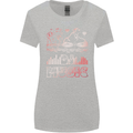 DJ Music Tekno Dance Rave Acid House Womens Wider Cut T-Shirt Sports Grey