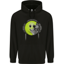 DJ Skull Dance Music DJing Skull Headphones Mens Hoodie Black