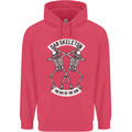 Dab Skeleton the Day of the Dab Dead Childrens Kids Hoodie Heliconia