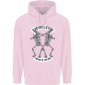 Dab Skeleton the Day of the Dab Dead Childrens Kids Hoodie Light Pink