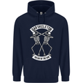 Dab Skeleton the Day of the Dab Dead Childrens Kids Hoodie Navy Blue