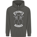 Dab Skeleton the Day of the Dab Dead Childrens Kids Hoodie Storm Grey