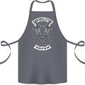 Dab Skeleton the Day of the Dab Dead Cotton Apron 100% Organic Steel