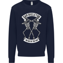 Dab Skeleton the Day of the Dab Dead Mens Sweatshirt Jumper Navy Blue