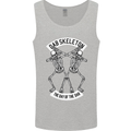 Dab Skeleton the Day of the Dab Dead Mens Vest Tank Top Sports Grey