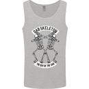 Dab Skeleton the Day of the Dab Dead Mens Vest Tank Top Sports Grey