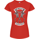 Dab Skeleton the Day of the Dab Dead Womens Petite Cut T-Shirt Red