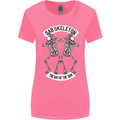 Dab Skeleton the Day of the Dab Dead Womens Wider Cut T-Shirt Azalea