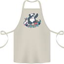 Dabbing Panda Squashing a Unicorn Funny Cotton Apron 100% Organic Natural
