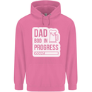 Dad Bod In Progress Funny Fathers Day Body Mens 80% Cotton Hoodie Azelea