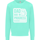 Dad Bod In Progress Funny Fathers Day Body Mens Sweatshirt Jumper Peppermint