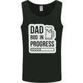 Dad Bod In Progress Funny Fathers Day Body Mens Vest Tank Top Black