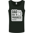 Dad Bod In Progress Funny Fathers Day Body Mens Vest Tank Top Black