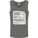 Dad Bod In Progress Funny Fathers Day Body Mens Vest Tank Top Charcoal