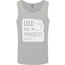 Dad Bod In Progress Funny Fathers Day Body Mens Vest Tank Top Sports Grey