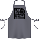 Dad Bod In Progress Funny Fathers Day Cotton Apron 100% Organic Steel