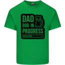 Dad Bod In Progress Funny Fathers Day Mens Cotton T-Shirt Tee Top Irish Green