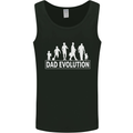 Dad Evolution Fathers Day Mens Vest Tank Top Black