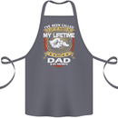 Dad Is My Favourite Funny Fathers Day Cotton Apron 100% Organic Steel