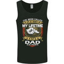 Dad Is My Favourite Funny Fathers Day Mens Vest Tank Top Black