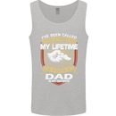 Dad Is My Favourite Funny Fathers Day Mens Vest Tank Top Sports Grey