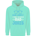 Dad Jokes? I Think You Mean Rad Jokes Mens 80% Cotton Hoodie Peppermint