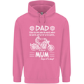 Dad Mum Biker Motorcycle Motorbike Funny Mens 80% Cotton Hoodie Azelea