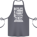 Dad My Favourite Superhero Father's Day Cotton Apron 100% Organic Steel