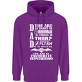 Dad My Favourite Superhero Father's Day Mens 80% Cotton Hoodie Purple