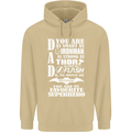Dad My Favourite Superhero Father's Day Mens 80% Cotton Hoodie Sand