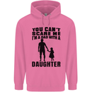 Dad With a Daughter Funny Fathers Day Mens 80% Cotton Hoodie Azelea