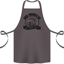 Dad & Daughter Best Friends Father's Day Cotton Apron 100% Organic Dark Grey