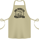 Dad & Daughter Best Friends Father's Day Cotton Apron 100% Organic Khaki