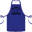Dad & Daughter Best Friends Father's Day Cotton Apron 100% Organic Royal Blue