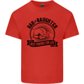 Dad & Daughter Best Friends Father's Day Kids T-Shirt Childrens Red