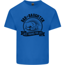 Dad & Daughter Best Friends Father's Day Kids T-Shirt Childrens Royal Blue