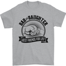 Dad & Daughter Best Friends Father's Day Mens T-Shirt Cotton Gildan Sports Grey