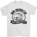 Dad & Daughter Best Friends Father's Day Mens T-Shirt Cotton Gildan White