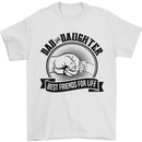 Dad & Daughter Best Friends Father's Day Mens T-Shirt Cotton Gildan White