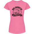 Dad & Daughter Best Friends Father's Day Womens Petite Cut T-Shirt Azalea