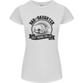 Dad & Daughter Best Friends Father's Day Womens Petite Cut T-Shirt White