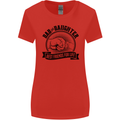 Dad & Daughter Best Friends Father's Day Womens Wider Cut T-Shirt Red