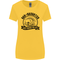 Dad & Daughter Best Friends Father's Day Womens Wider Cut T-Shirt Yellow