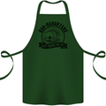 Dad & Daughters Best Friends Father's Day Cotton Apron 100% Organic Forest Green